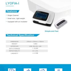 Lyofia POCT device Immunofluroscence